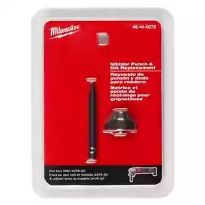 Milwaukee 48-44-0272 Nibbler Punch & Die Replacement - NEW IN PACKAGE - Picture 1 of 2