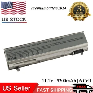 6 Cell Battery For Dell Latitude E6400 E6410 E6500 E6510 PT434 KY268 MP307 US - Picture 1 of 17