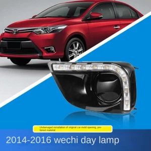 LED Daytime Running Light For TOYOTA Vios 2014~2016 Turn Signal Light 2-Color - Picture 1 of 5