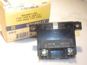 SQUARE D 31041-400-42 MAGNET COIL 110/120V 50/60HZ SZ 0 & 1 3104140042 NEW - Picture 1 of 1