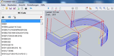 MARKENLOS Point Mill 6.0 - CAM CNC Dialog Philips 432 Heidenhain Haas Mach3 PC-NC Maho