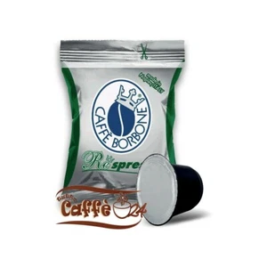 50 Capsule Caffè Borbone REspresso Miscela Verde Dek Compatibili Nespresso - Foto 1 di 2