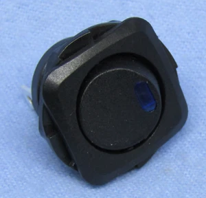 Philmore 30-16426 SPST ON-OFF Blue LED Lighted Square Bezel Rocker 10A@125V AC - Picture 1 of 1