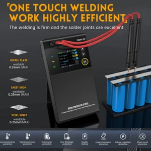 Handheld Mini Zum Selbermachen Punktschweißgerät 18650 Akku Pack Schweißgerät mit LCD - Bild 1 von 26
