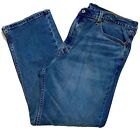 Levi's 505 Straight Leg Regular Fit Blue Denim Cotton Jeans Men’s Size W40 L29