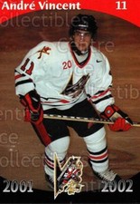2001-02 Drummondville Voltigeurs #8 Andre Vincent