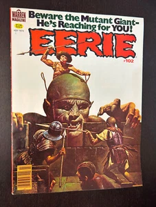 EERIE MAGAZINE #102 (Warren Horror Magazine 1979) -- Bronze Age -- VF- - Picture 1 of 3