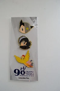 Juego de prendedores de anime Astro Boy caja de botín EXCLUSIVO Osamu Tezuka 90 aniversario 2019 - Imagen 1 de 2