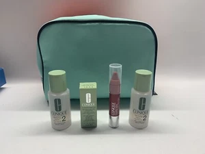 Clinique Skincare Chubby Stick Toner Eye Gel Make Up With Bag NEW Unused - Picture 1 of 10