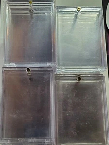 140 Used 🔥 Screwdown Snap Tite Ultra Protection Card Holder Mini & Full Size 🔥 - Picture 1 of 12