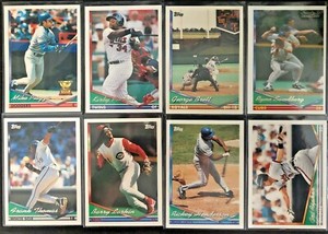 1994 Topps Baseball Stars, Rookies and Hall of Fame - Complete Your Set You Pick