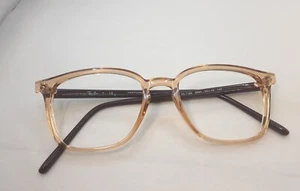 Ray-Ban RB 7185 5940 Frame Only 50 19 145 Light Brown - Picture 1 of 8