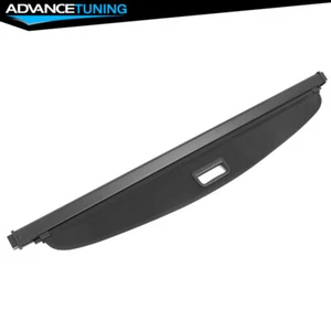 For 20-25 Ford Escape Canvas Retractable Cargo Cover Security Shield Shade Black - Picture 1 of 16