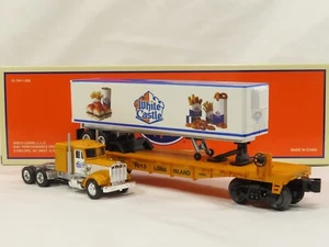 Lionel 6-58551 White Castle Trailer on Flatcar NIB - Picture 1 of 3