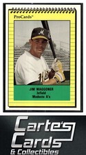 Jim Waggoner 1991 ProCards #3100  Modesto A's