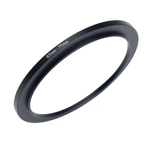 67mm to 77mm Camera Filter Ring Step-Up Ring Filter Adapter All Brands UV ND... - Picture 1 of 6