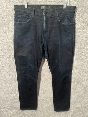 J Brand Tyler Slim Fit Straight Cut Dark Wash Blue Jeans Men's 36 Denim - Image 1 of 4