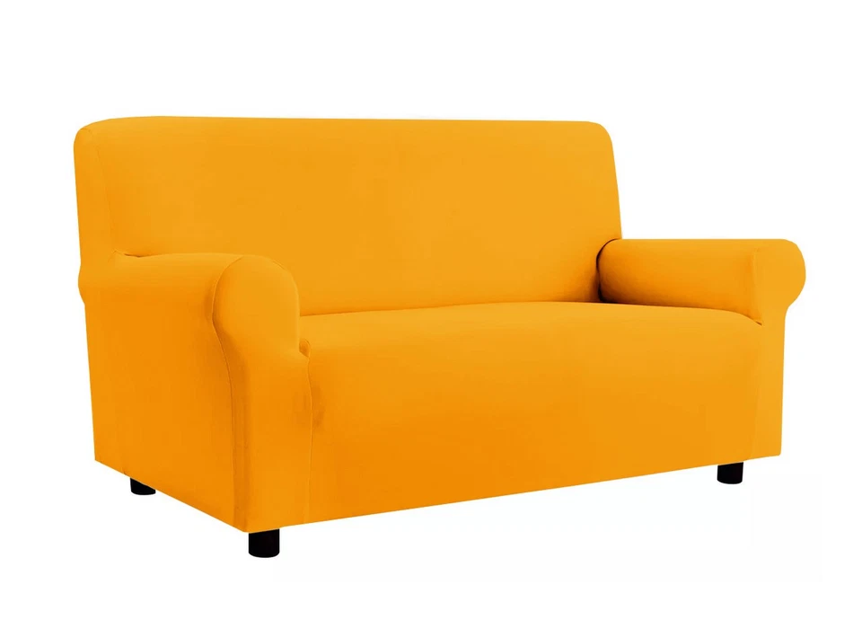 Salvadivano Copridivano/Copripoltrona Elasticizzato Antimacchia Mod Zeno Arancio - Immagine 1 di 1