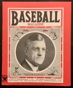February 1934 Baseball Magazine William Harridge - Ott, Foxx, Johnson, Simmons + - Picture 1 of 7