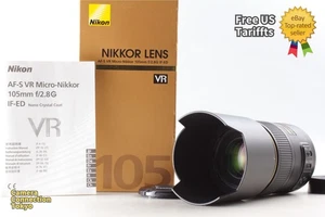 [Top MINT in Box] Nikon AF-S Micro Nikkor 105mm f/2.8 G IF ED VR Lens From JAPAN - Picture 1 of 11
