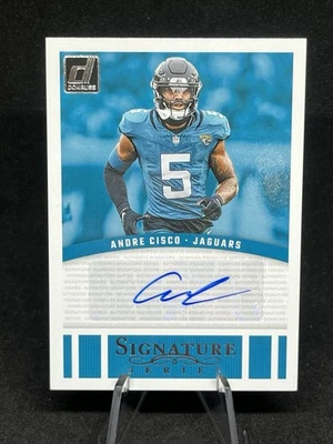 2024 Panini Donruss - Signature Series Andre Cisco #SSE-ACI (AU) - Image 1 of 2