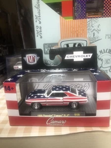 M2Machines 1969 Chevrolet Camaro ZL-1 S138 AMERICAN COLORS O’Reilly Exclusive - Bild 1 von 2