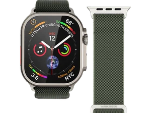 VONMÄHLEN Classic Nylon Loop , Ersatzarmband, Apple, Olive - Bild 1 von 1