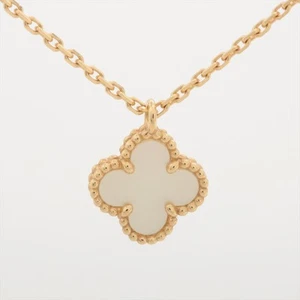 Van Cleef & Arpels Sweet Alhambra shells Necklace 750(YG) 3.1g VCARF69100 - Picture 1 of 7