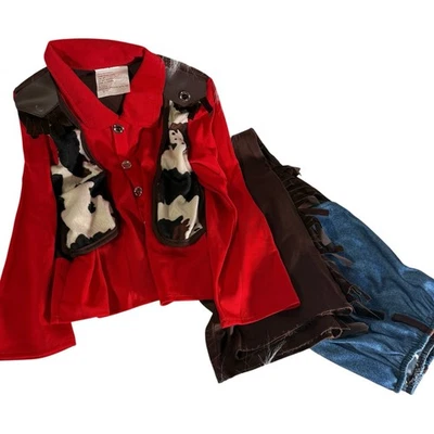 Toy Story Woody Costume Boys Size S Shirt Pants Halloween Spencer Gifts - Image 1 of 4