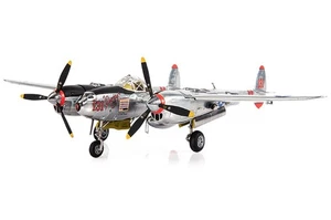 JCW-72-P38-002 JC Wings P-38J Lightning 1/72 Model Pudgy IV USAAF 475th FG, - Picture 1 of 2