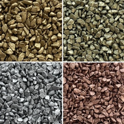 1kg DEKOSTEINE metallic Farbsteine Dekokies Deko DIY Hochzeitsdeko - Bild 1 von 2