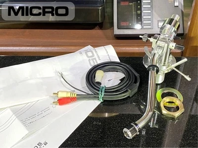 Bras de lecture MICRO MA-505S SILVER-WIRE avec huile de levage de câble MICRO... - Photo 1/4