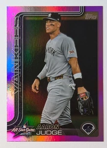 2025 TOPPS UPDATE AARON JUDGE ALL-STAR GAME PINK FOIL SP NEW YORK YANKEES - Picture 1 of 2