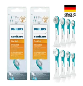 8x Philips Sonicare für Kinder 3+ Elektrische Zahnbürstenköpfe Ersatzbürsten~ - Bild 1 von 1