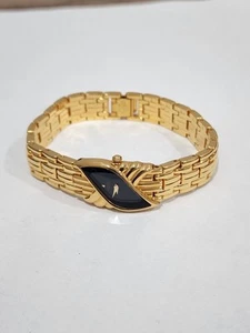 Vintage Seiko Quartz Ladies Asymmetrical Half Moon Watch 4N00-6411 - Picture 1 of 24