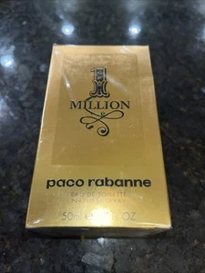 SEALED Paco Rabanne 1 Million Eau De Toilette 1.7 Oz 50 ml Men's NEW AUTHENTIC - Picture 1 of 5