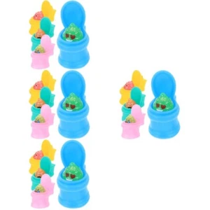  4 Pack Toilet Poop Toys Office Stress Supply Cool for Boys 10-12 - Zdjęcie 1 z 12