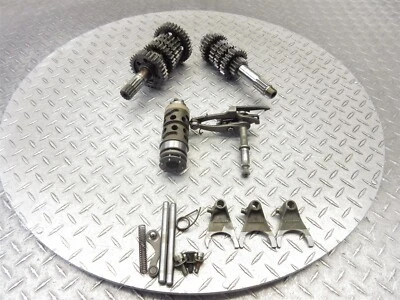 2008 07-09 Ducati Hypermotard 1100 OEM Transmission Drum Shift Gears Forks - Image 1 of 4