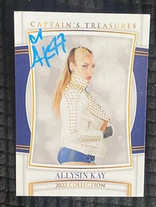 ¡TARJETA EXCLUSIVA DE ALLYSIN KAY! AEW WRESTLING! ROH! WWE! - Imagen 1 de 2