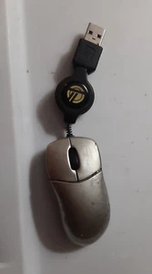 Targus Ultra-Mini Retractable Optical Mouse (PAUM01U) 3" Lg, WORKS - Picture 1 of 3
