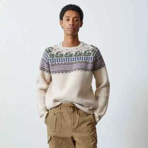 Tren Bodega x Todd Snyder Fair Isle Crew Multi Talla XL - Imagen 1 de 3