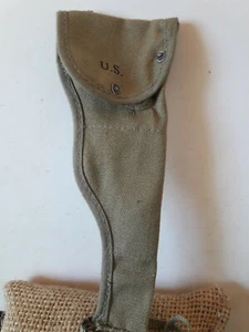 1/6 DID DRAGON WW II USA GREEN HOLSTER THOMPSON MACHINE GUN NO SACK - Imagen 1 de 4