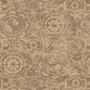 Tela tapicería de chenila tejida de avena beige y bronceado Architex Monarchy Windsor - Imagen 1 de 2