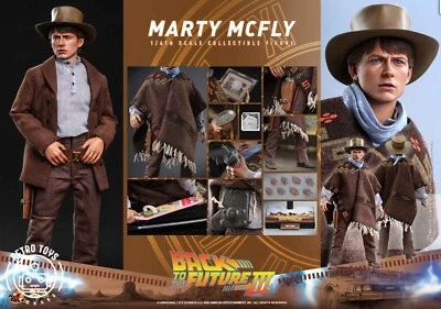 Hot Toys Marty McFly Back To The Future 3 MMS616 BTTF Zurück in die Zukunft NEU