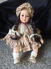 Vintage Porcelain Doll Complete With Outfit & Shoes 13 Inch Tall 