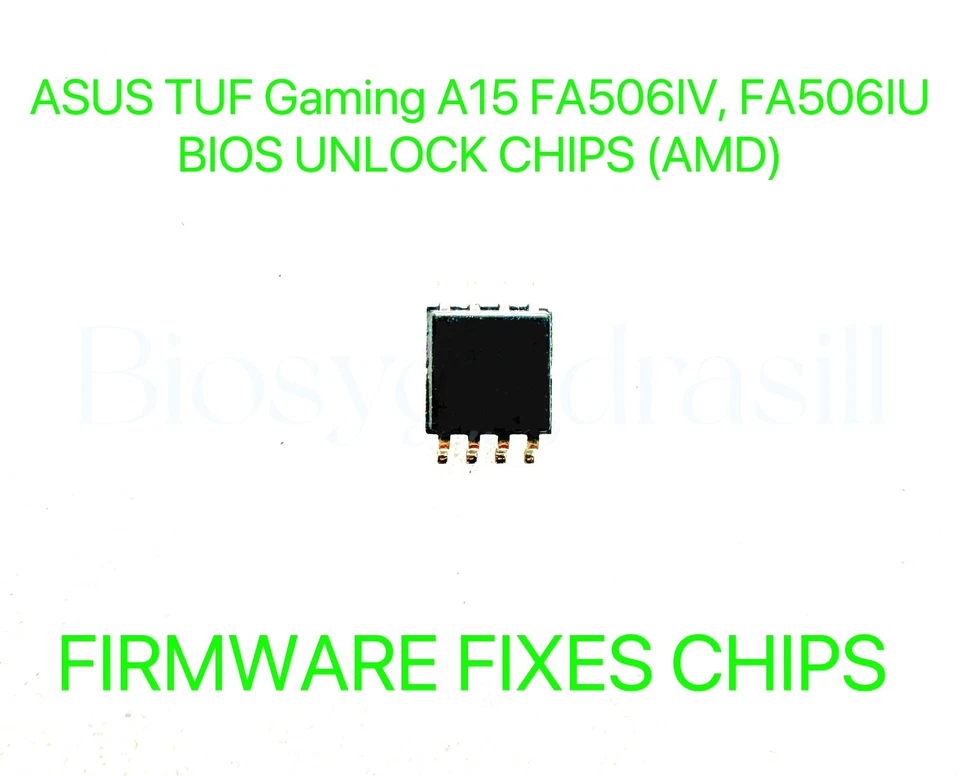 ASUS TUF Gaming A15 FA506IV, FA506IU, ADMIN SIN CONTRASEÑA FIRMWARE CORRECCIONES CHIP BIOS Foto 1 de 1