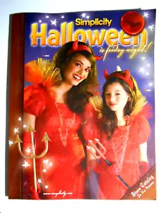 Simplicity HALLOWEEN Costumes 2008 Pattern STORE CATALOG for Reference - Picture 1 of 9
