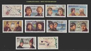 1952 PORTUGUESE CAPE VERDE - DISCOVERY - NAVIGATORS MAPS SCT. 277-286 MI.280-289 - Picture 1 of 1