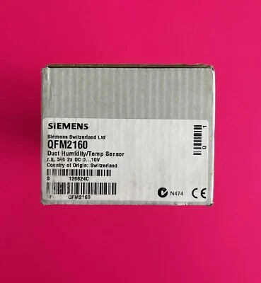 SIEMENS QFM2160 temperature and humidity sensor NEW IN BOX - Image 1 of 4