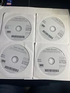 Clean HP 6200 Pro 8200 Elite System Windows 7 64bit Recovery (4 Disc Set) - Picture 1 of 5